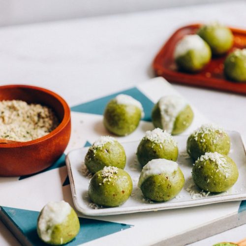 Matcha Bliss Balls (Plant-Based, Low Sugar)